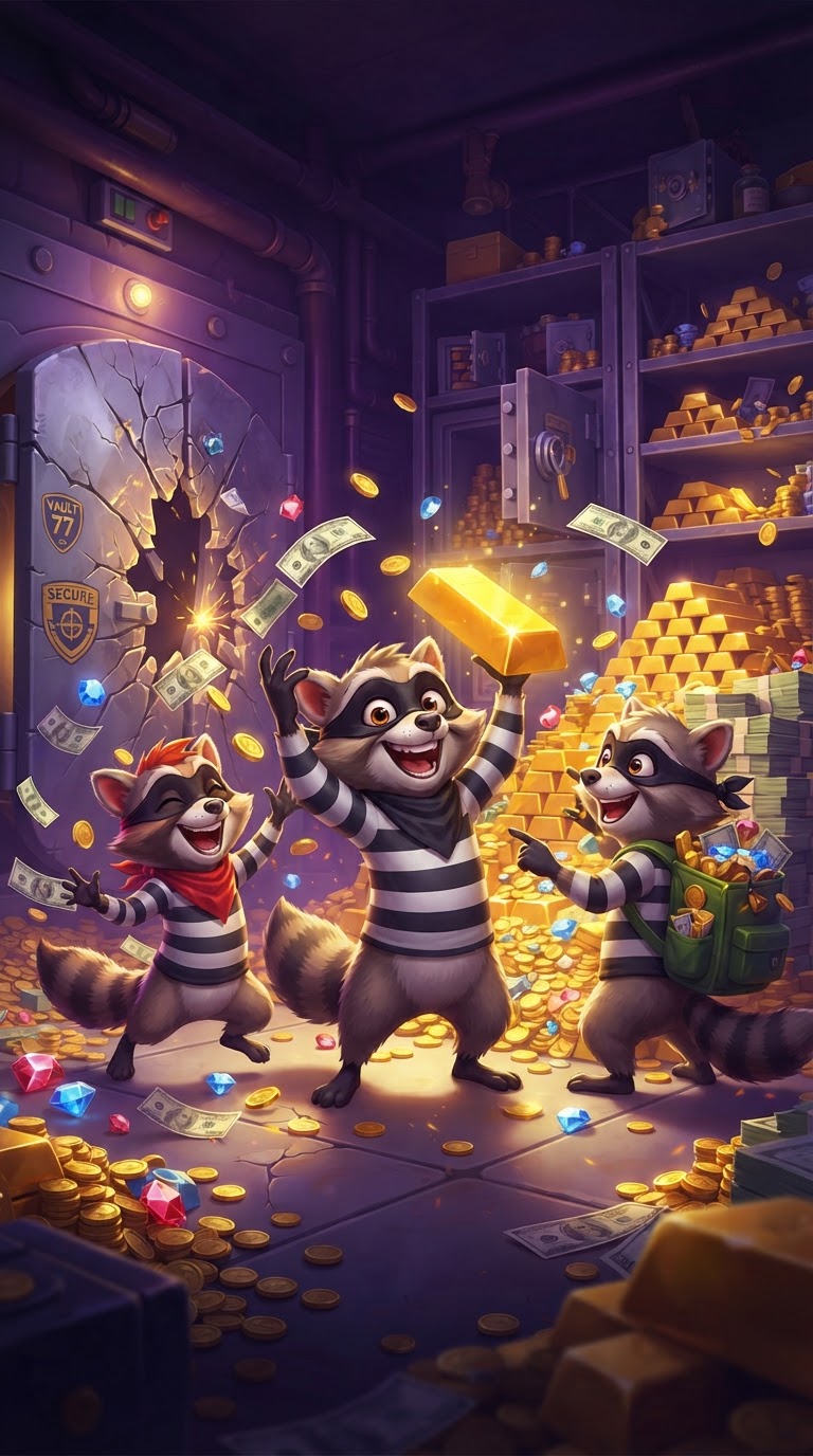 Cash Bandits 3 pokie cover
