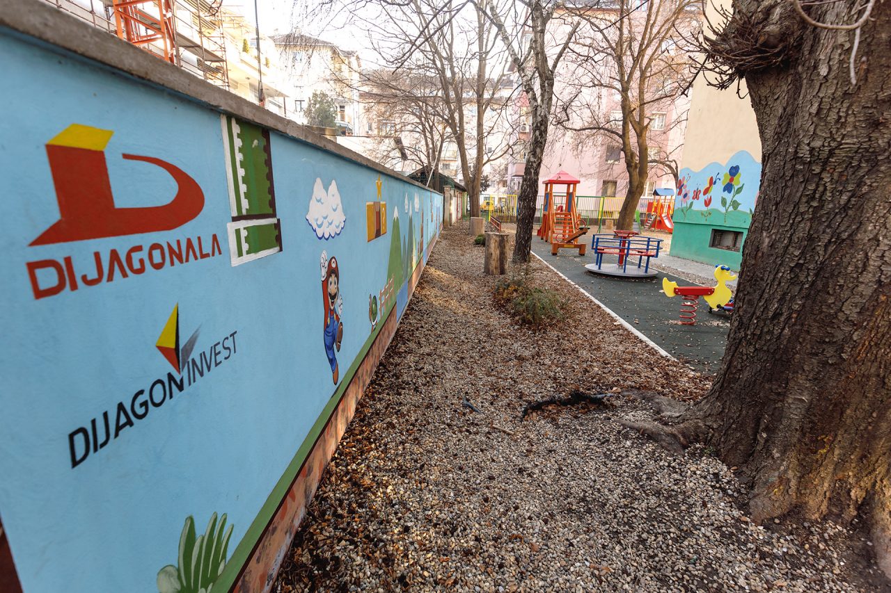 Over the past year, Dijagoninvest donated a children playground in one of the nurseries that operate under the Radosno Detinjstvo Company in Novi Sad. This is not the only such project that we have implemented, as there are plans for similar projects too.