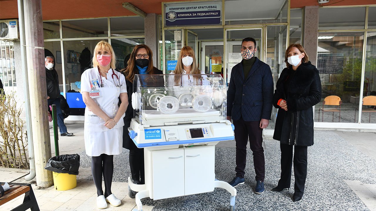 Kompanija Dijagoninvest priključila se velikoj kampanji UNICEF-a čiji je cilj opremanje i modernizacija neonatalnih jedinica u Srbiji. Od 15. aprila grad Kragujevac je opremljeniji za jedan novi inkubator.